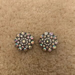 Clip on statement earrings